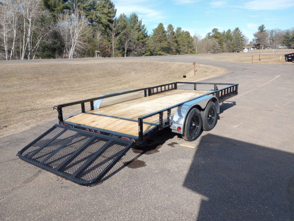 New 2026 PJ Trailers UL 83"X16' Tandem Axle Utility Trailer