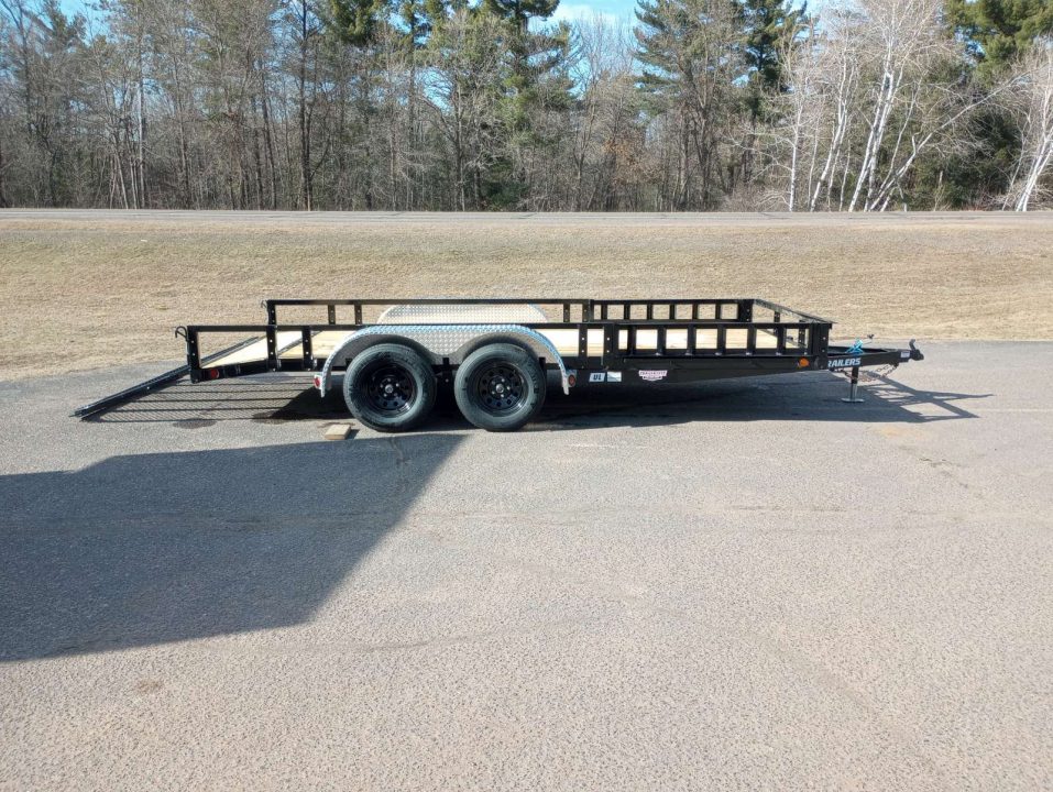 New 2026 PJ Trailers UL 83"X16' Tandem Axle Utility Trailer