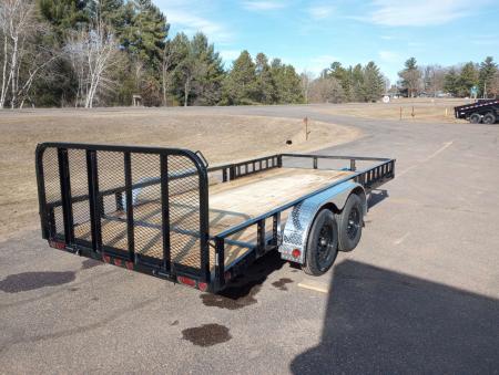 New 2026 PJ Trailers UL 83"X16' Tandem Axle Utility Trailer
