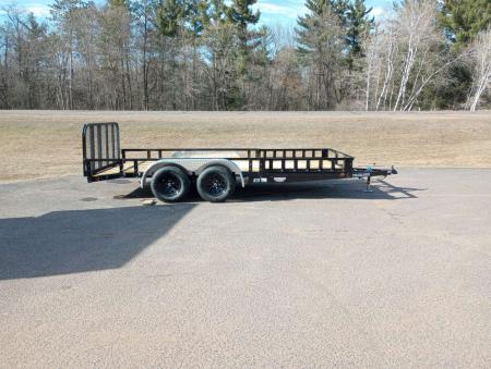 New 2026 PJ Trailers UL 83"X16' Tandem Axle Utility Trailer