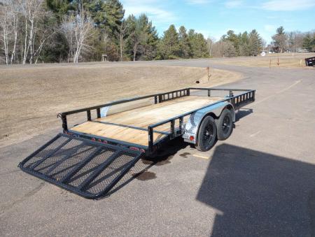 New 2026 PJ Trailers UL 83"X16' Tandem Axle Utility Trailer