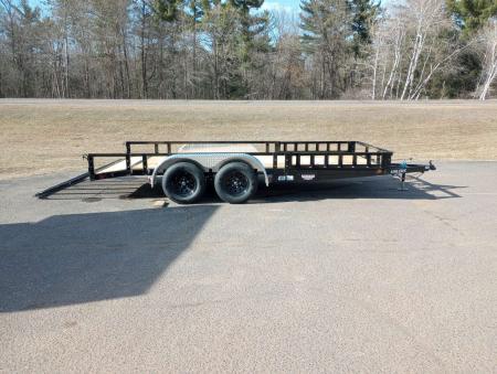 New 2026 PJ Trailers UL 83"X16' Tandem Axle Utility Trailer