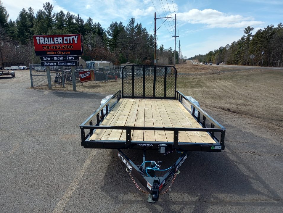 New 2026 PJ Trailers 18'X83" Tandem Axle Utility Trailer