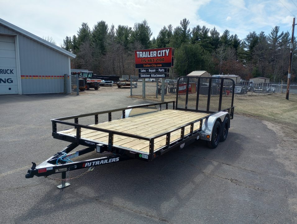 New 2026 PJ Trailers 18'X83" Tandem Axle Utility Trailer