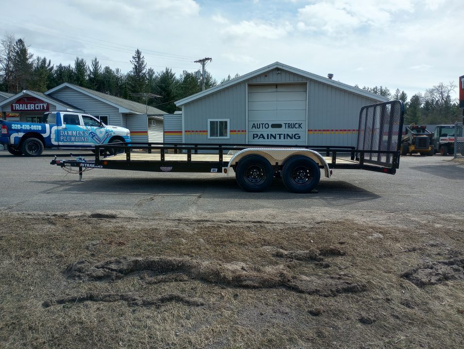 New 2026 PJ Trailers 18'X83" Tandem Axle Utility Trailer