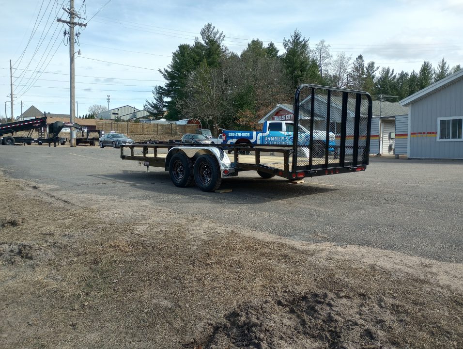 New 2026 PJ Trailers 18'X83" Tandem Axle Utility Trailer