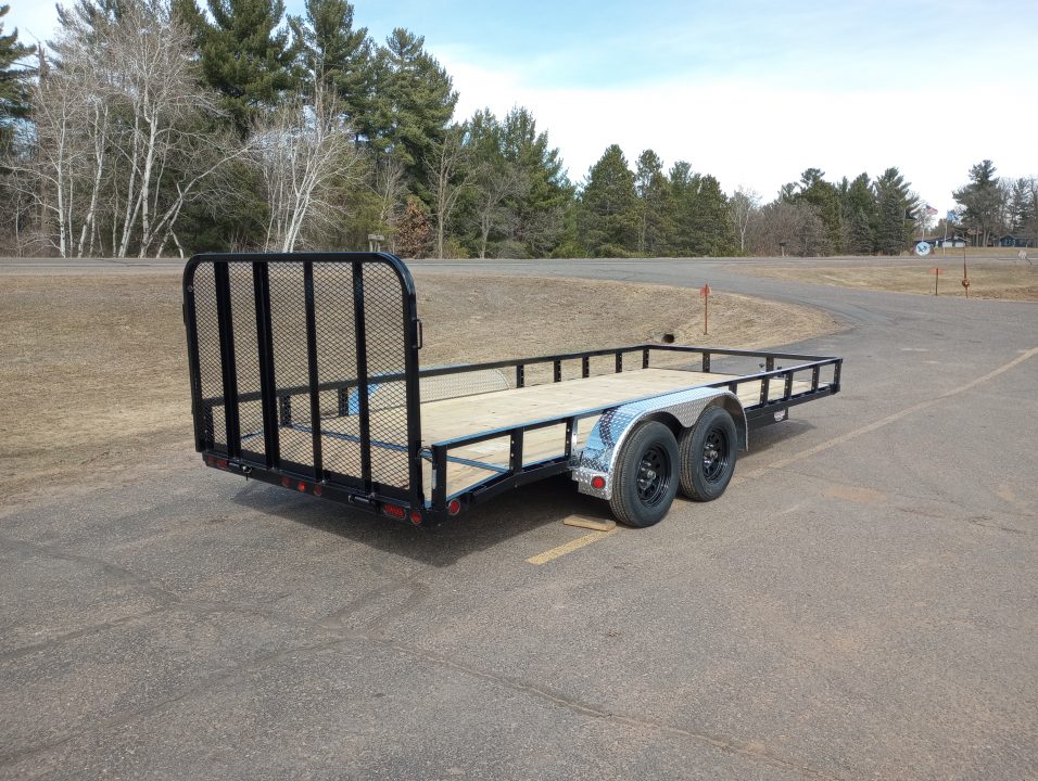 New 2026 PJ Trailers 18'X83" Tandem Axle Utility Trailer