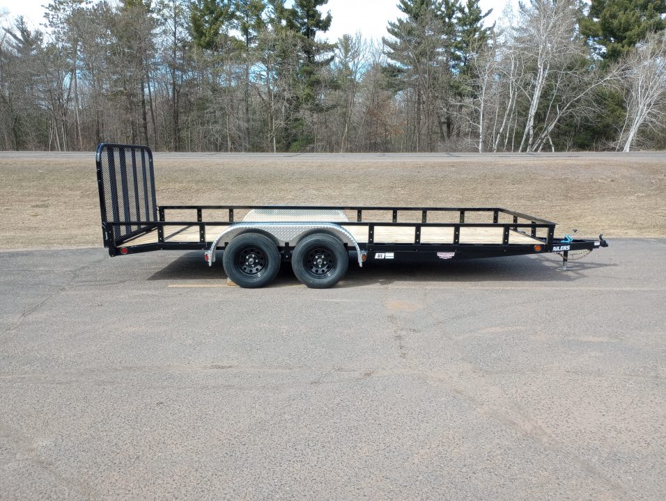New 2026 PJ Trailers 18'X83" Tandem Axle Utility Trailer