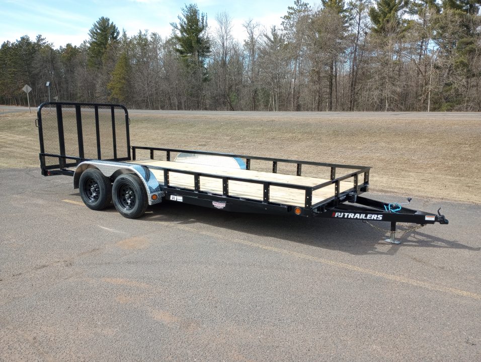 New 2026 PJ Trailers 18'X83" Tandem Axle Utility Trailer