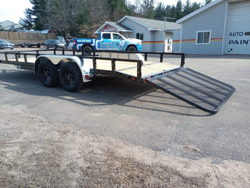 New 2026 PJ Trailers 18'X83" Tandem Axle Utility Trailer