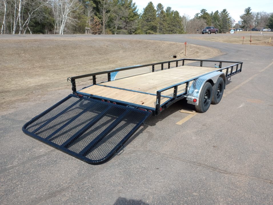 New 2026 PJ Trailers 18'X83" Tandem Axle Utility Trailer