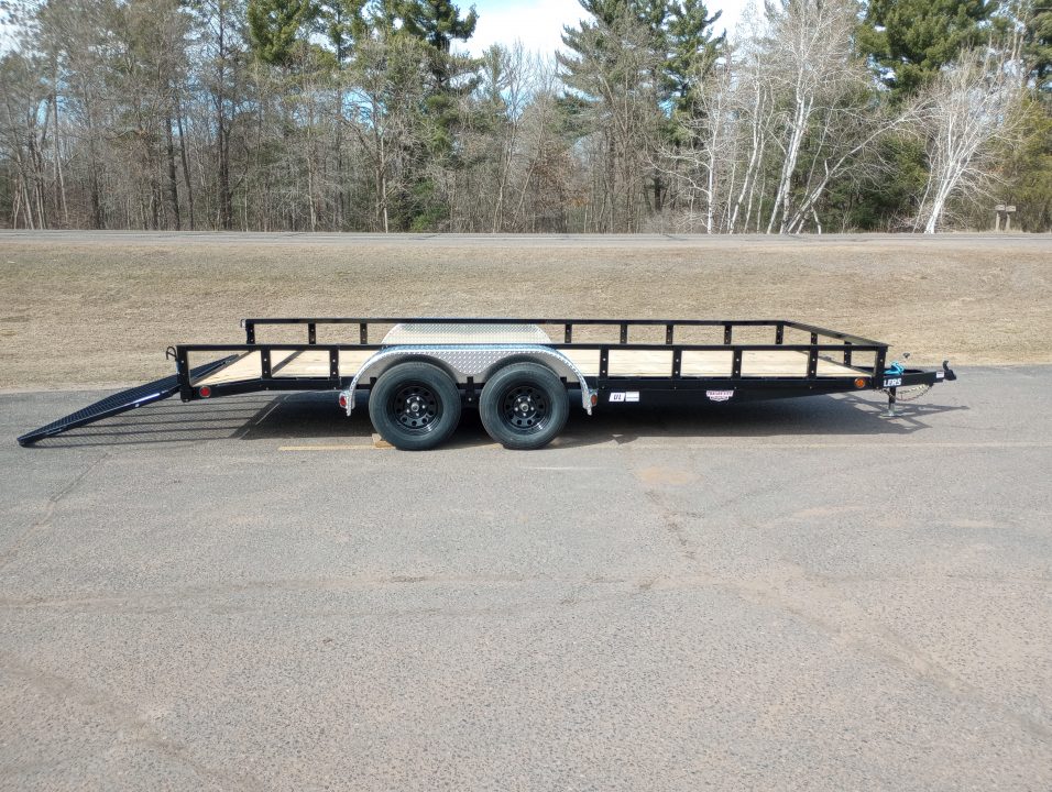 New 2026 PJ Trailers 18'X83" Tandem Axle Utility Trailer