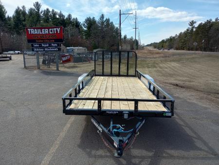 New 2026 PJ Trailers 18'X83" Tandem Axle Utility Trailer