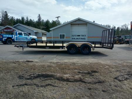 New 2026 PJ Trailers 18'X83" Tandem Axle Utility Trailer