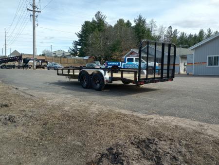 New 2026 PJ Trailers 18'X83" Tandem Axle Utility Trailer