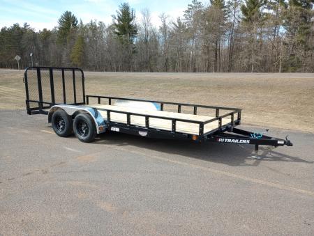 New 2026 PJ Trailers 18'X83" Tandem Axle Utility Trailer