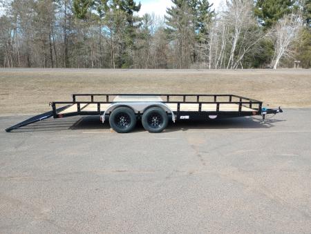 New 2026 PJ Trailers 18'X83" Tandem Axle Utility Trailer