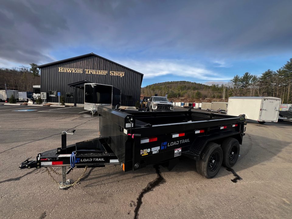 New 2026 LOAD TRAIL 6X12-DE Dump Trailer/ I BEAM Frame/ Ramps & Tarp kit / Spreader Gate- 9990gvw