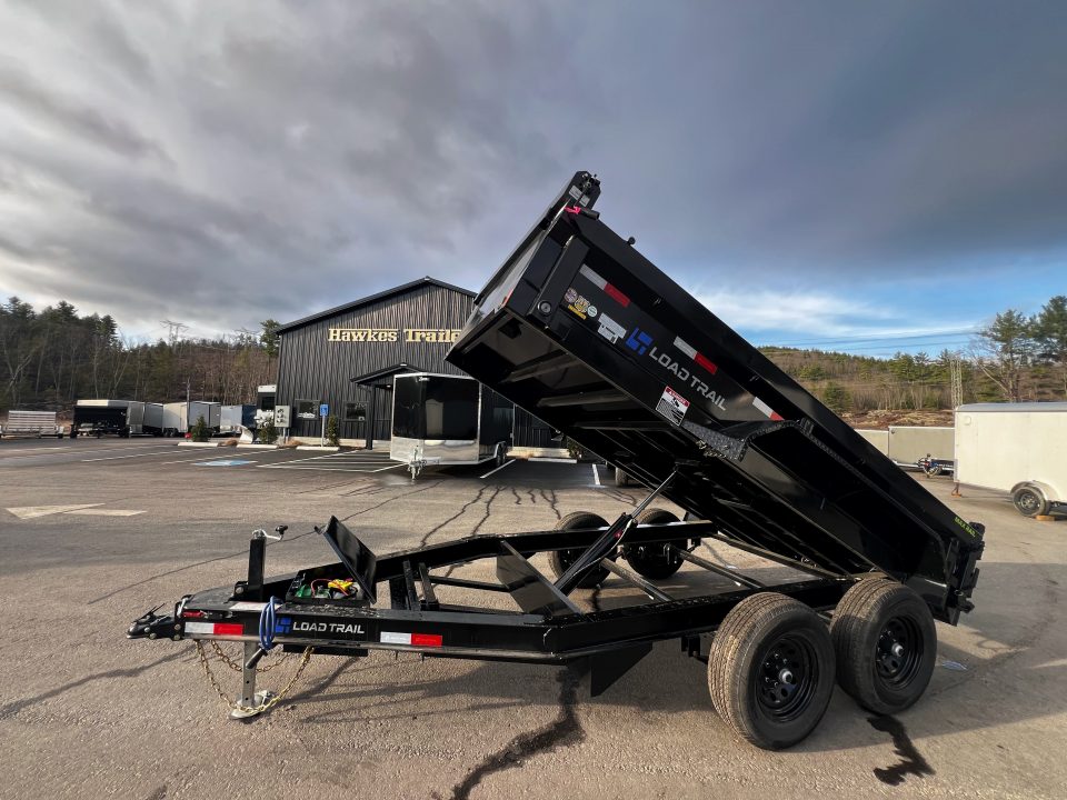 New 2026 LOAD TRAIL 6X12-DE Dump Trailer/ I BEAM Frame/ Ramps & Tarp kit / Spreader Gate- 9990gvw