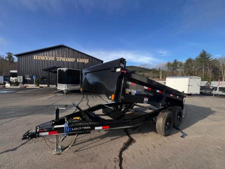 New 2026 LOAD TRAIL 6X12-DE Dump Trailer/ I BEAM Frame/ Ramps & Tarp kit / Spreader Gate- 9990gvw