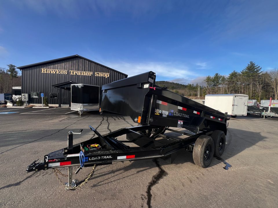 New 2026 LOAD TRAIL 6X12-DE Dump Trailer/ I BEAM Frame/ Ramps & Tarp kit / Spreader Gate- 9990gvw