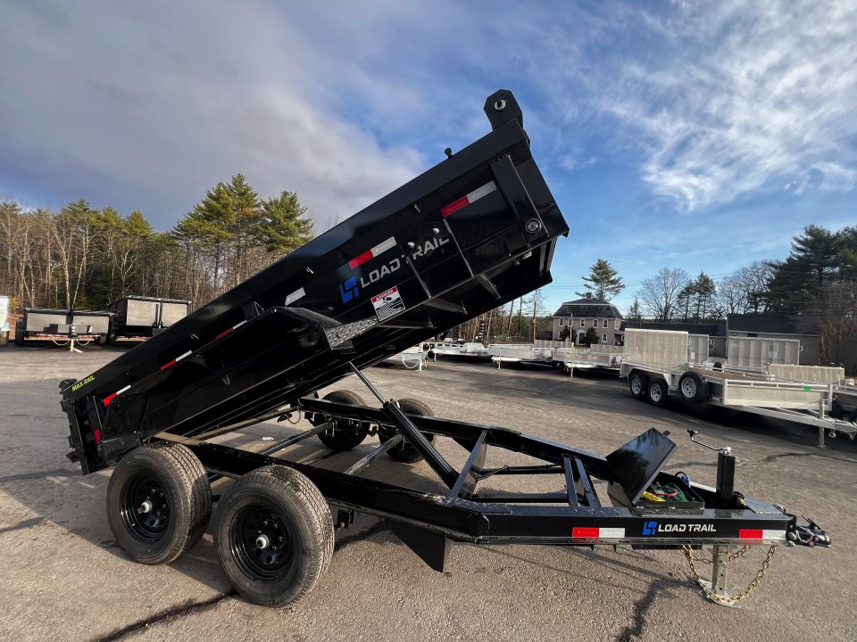 New 2026 LOAD TRAIL 6X12-DE Dump Trailer/ I BEAM Frame/ Ramps & Tarp kit / Spreader Gate- 9990gvw