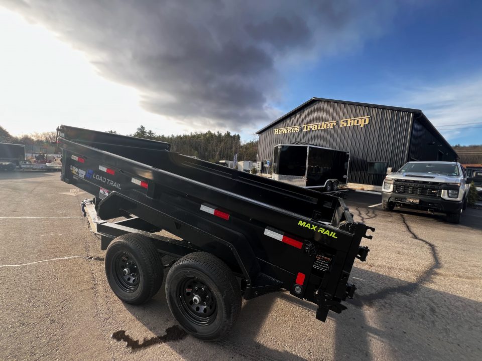 New 2026 LOAD TRAIL 6X12-DE Dump Trailer/ I BEAM Frame/ Ramps & Tarp kit / Spreader Gate- 9990gvw
