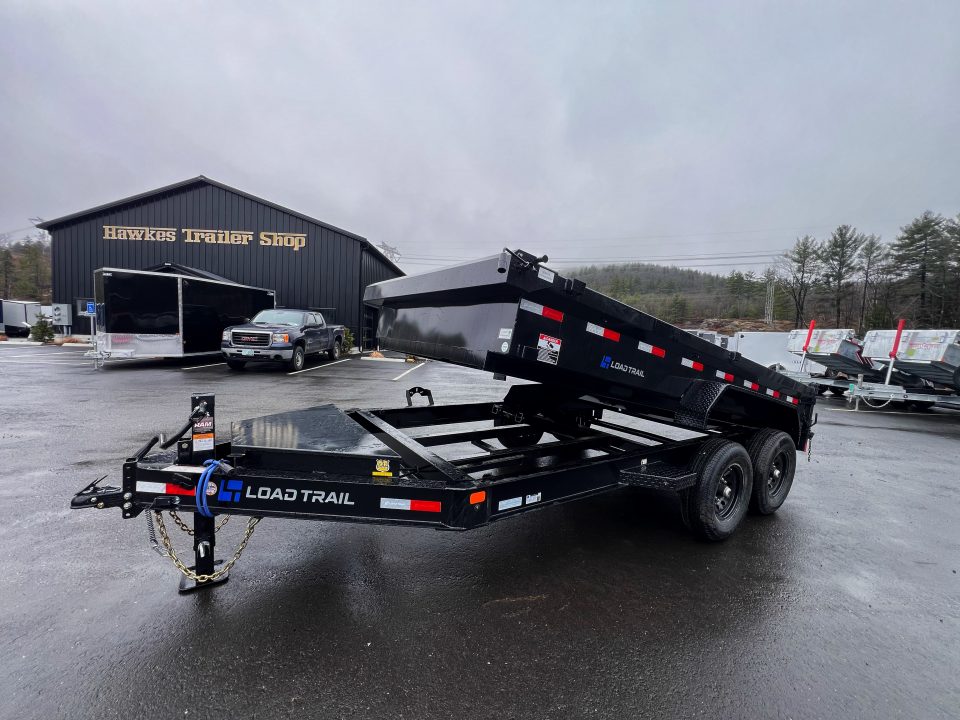 New 2026 LOAD TRAIL 7x14-DE Dump Trailer/ I BEAM Frame / Tarp kit & Ramps/ Spreader Gate- 14,000gvw