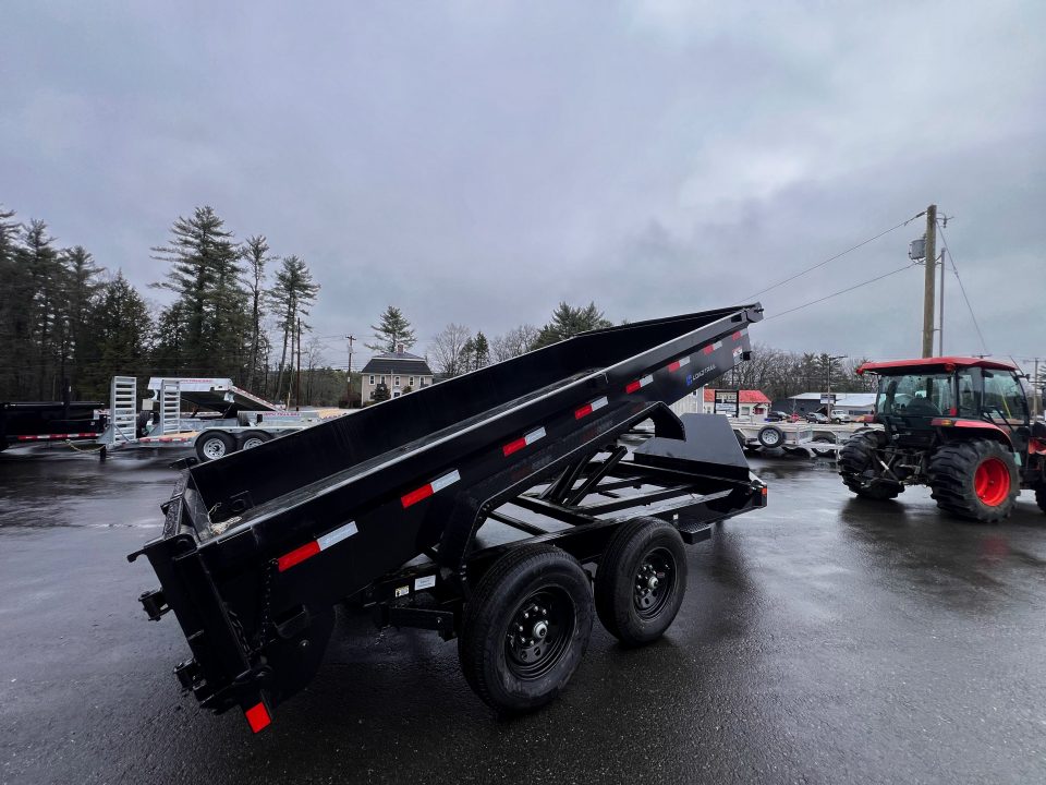 New 2026 LOAD TRAIL 7x14-DE Dump Trailer/ I BEAM Frame / Tarp kit & Ramps/ Spreader Gate- 14,000gvw