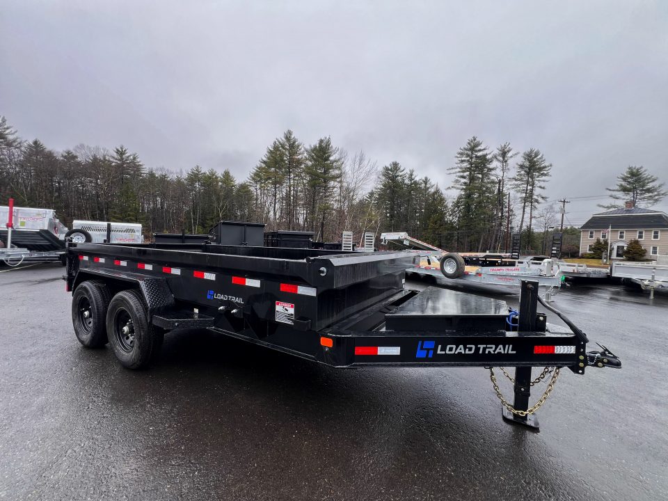 New 2026 LOAD TRAIL 7x14-DE Dump Trailer/ I BEAM Frame / Tarp kit & Ramps/ Spreader Gate- 14,000gvw