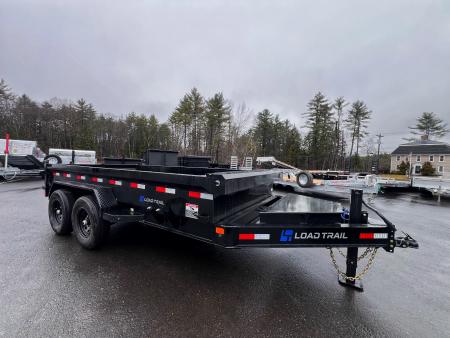 New 2026 LOAD TRAIL 7x14-DE Dump Trailer/ I BEAM Frame / Tarp kit & Ramps/ Spreader Gate- 14,000gvw