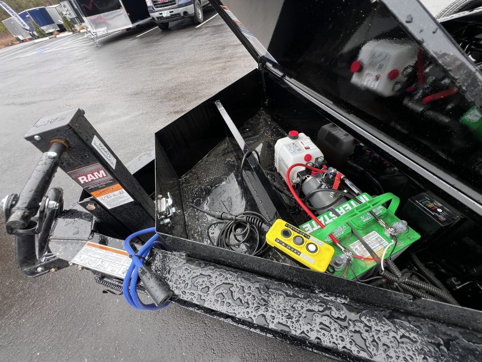 New 2026 LOAD TRAIL 7x14-DE Dump Trailer/ I BEAM Frame / Tarp kit & Ramps/ Spreader Gate- 14,000gvw