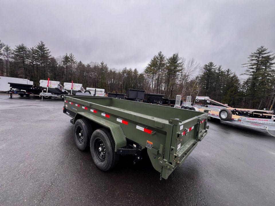 New 2026 LOAD TRAIL 7x14-DE Dump Trailer/ I BEAM Frame / Tarp kit & Ramps/ Spreader Gate- 14,000gvw