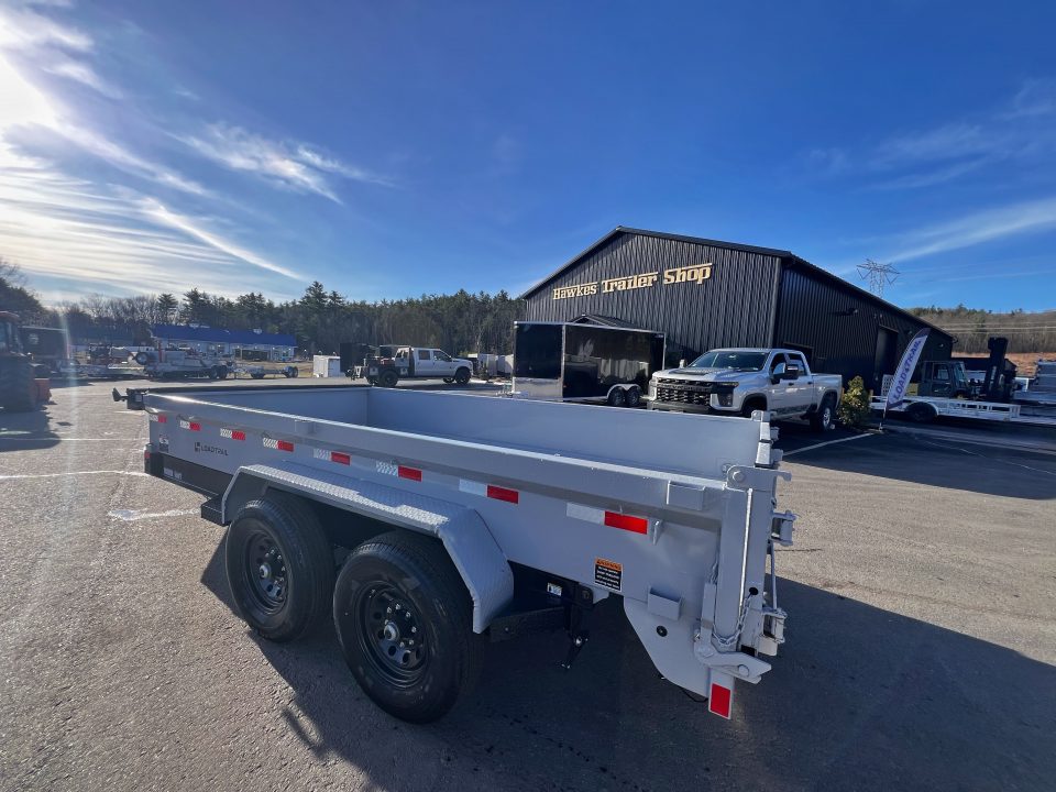 New 2026 LOAD TRAIL 7x14-DE Dump Trailer/ I BEAM Frame / Tarp kit & Ramps/ Spreader Gate- 14,000gvw