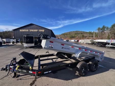 New 2026 LOAD TRAIL 7x14-DE Dump Trailer/ I BEAM Frame / Tarp kit & Ramps/ Spreader Gate- 14,000gvw