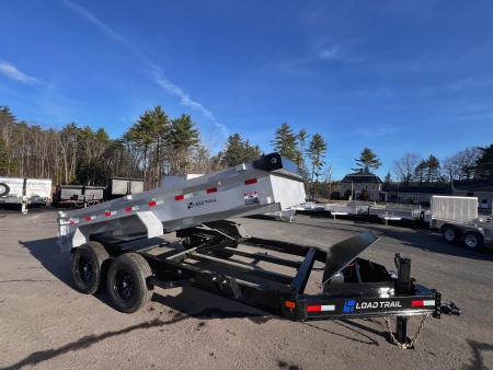 New 2026 LOAD TRAIL 7x14-DE Dump Trailer/ I BEAM Frame / Tarp kit & Ramps/ Spreader Gate- 14,000gvw
