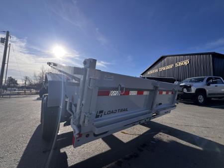 New 2026 LOAD TRAIL 7x14-DE Dump Trailer/ I BEAM Frame / Tarp kit & Ramps/ Spreader Gate- 14,000gvw