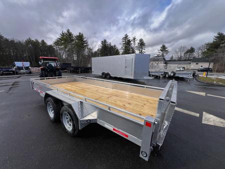 New 2026 Triumph 7X16 Aluminum Utility Trailer/ Bi-Fold Gate - 7000GVW