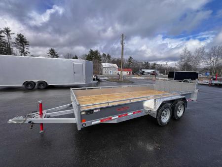 New 2026 Triumph 7X16 Aluminum Utility Trailer/ Bi-Fold Gate - 7000GVW