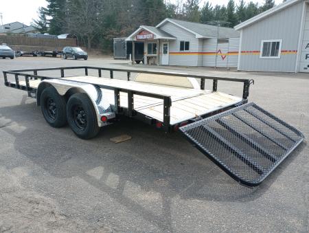New 2026 PJ Trailers UL 83"X16' Tandem Axle Utility Trailer