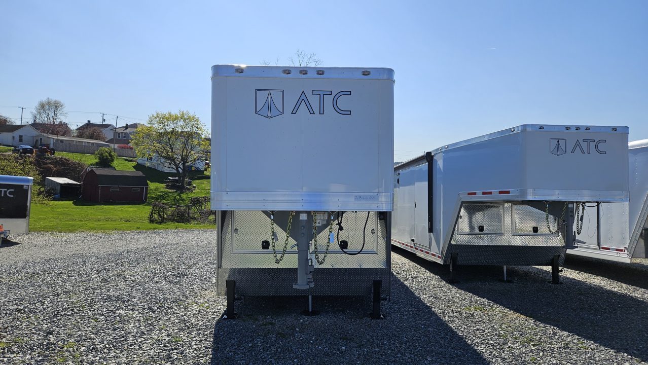 New 2026 ATC ROM750 GOOSENECK 8.5X48 TRIPLE Car / Racing Trailer
