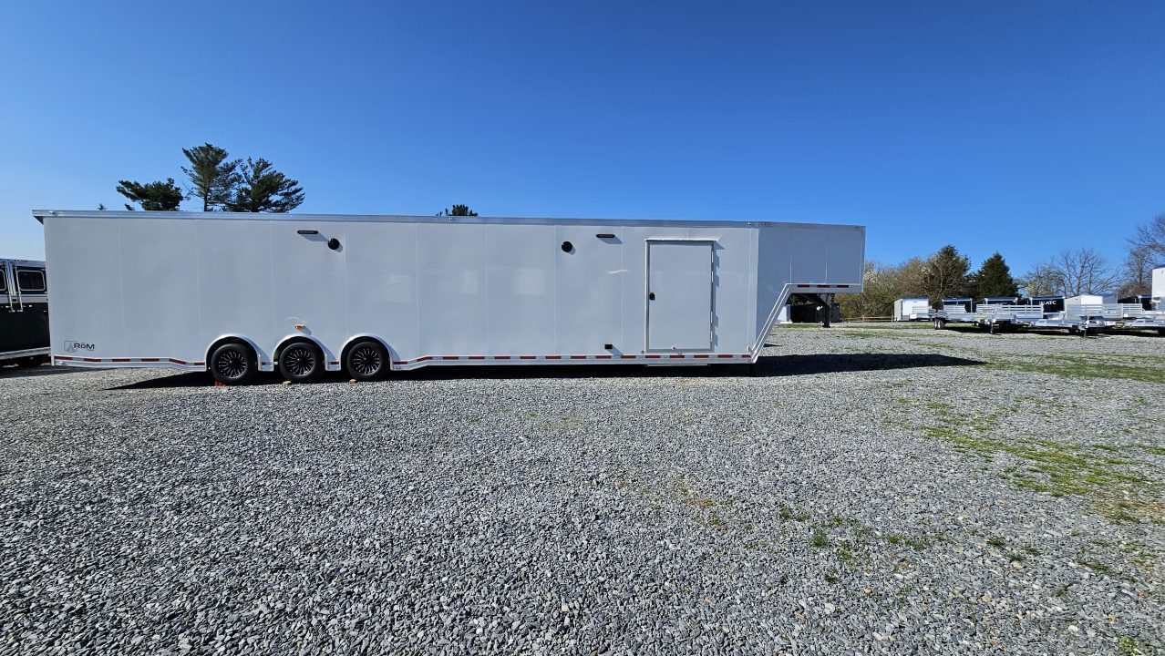New 2026 ATC ROM750 GOOSENECK 8.5X48 TRIPLE Car / Racing Trailer