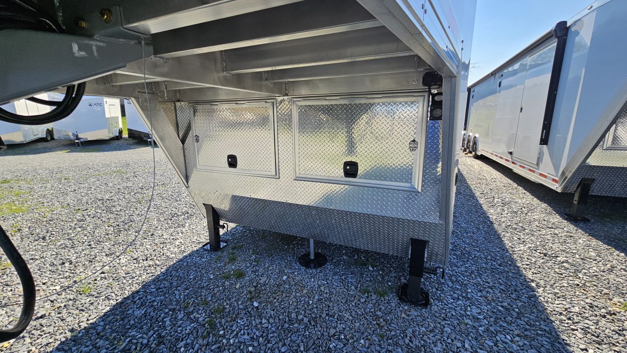 New 2026 ATC ROM750 GOOSENECK 8.5X48 TRIPLE Car / Racing Trailer
