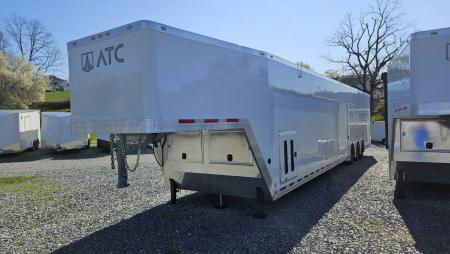 New 2026 ATC ROM750 GOOSENECK 8.5X48 TRIPLE Car / Racing Trailer