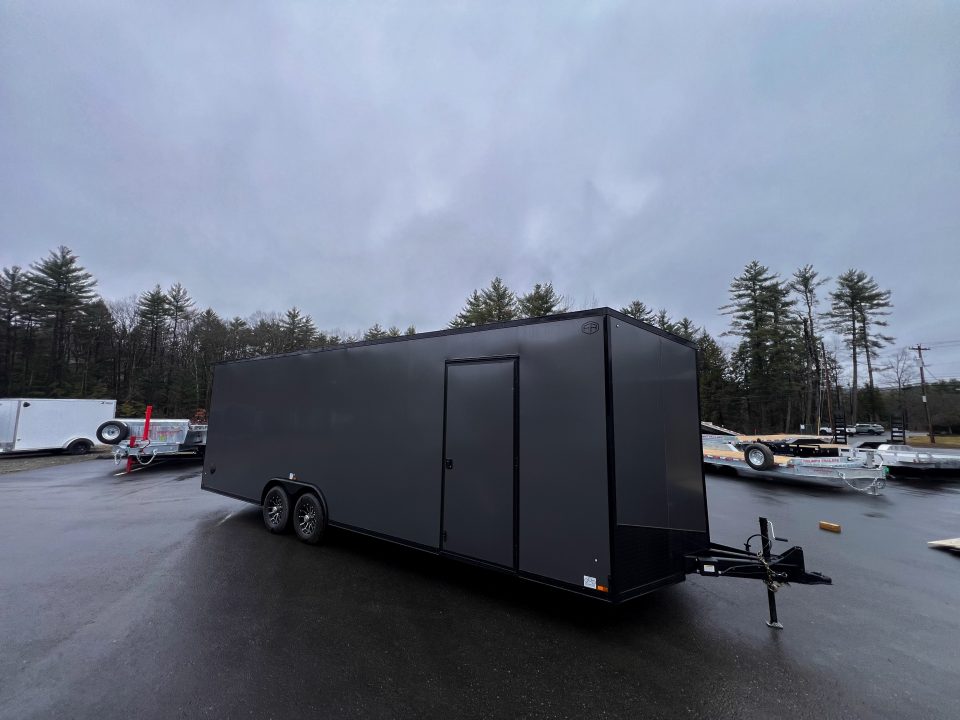 New 2026 US Cargo 8.5X26 + 3FT V nose/ 7'6" interior/ I-Beam frame/ Polycore/Blackout -9990gvw