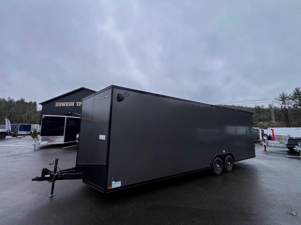 New 2026 US Cargo 8.5X26 + 3FT V nose/ 7'6" interior/ I-Beam frame/ Polycore/Blackout -9990gvw