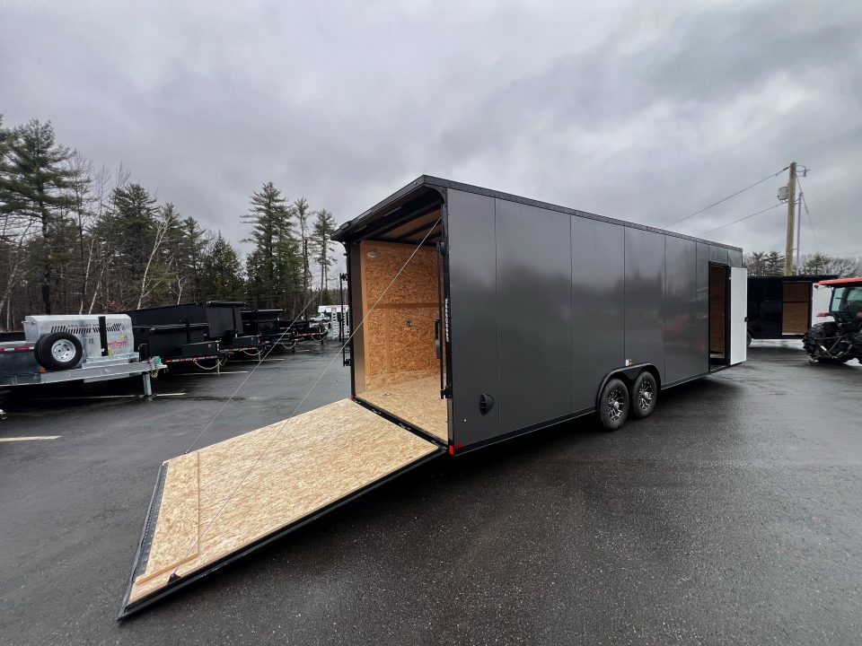 New 2026 US Cargo 8.5X26 + 3FT V nose/ 7'6" interior/ I-Beam frame/ Polycore/Blackout -9990gvw