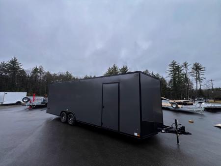 New 2026 US Cargo 8.5X26 + 3FT V nose/ 7'6" interior/ I-Beam frame/ Polycore/Blackout -9990gvw