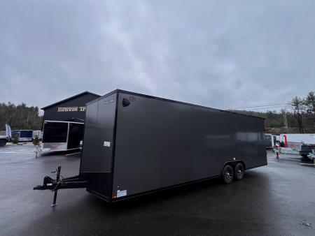 New 2026 US Cargo 8.5X26 + 3FT V nose/ 7'6" interior/ I-Beam frame/ Polycore/Blackout -9990gvw