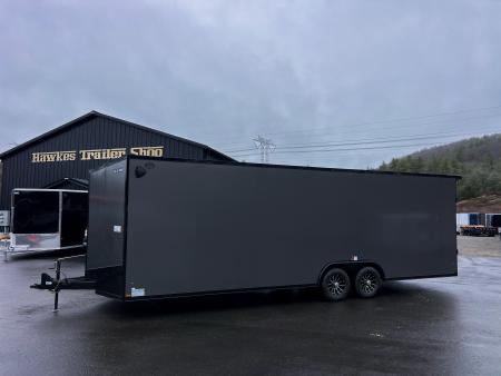 New 2026 US Cargo 8.5X26 + 3FT V nose/ 7'6" interior/ I-Beam frame/ Polycore/Blackout -9990gvw